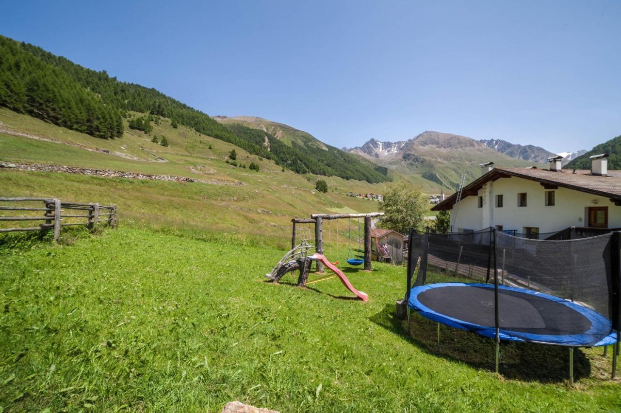 Ferienwohnung Haus Fliri Melago エクステリア 写真