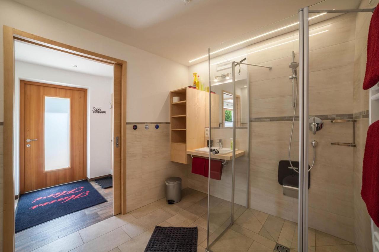 Ferienwohnung Haus Fliri Melago エクステリア 写真
