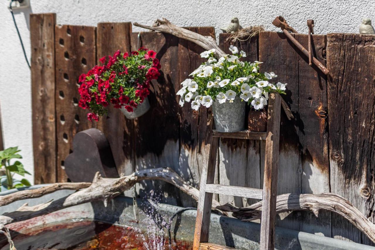 Ferienwohnung Haus Fliri Melago エクステリア 写真